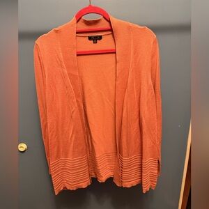 Lefty & Me Women's Warm Orange Cardigan